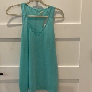 Lilly Pulitzer Turquoise Tank Top
